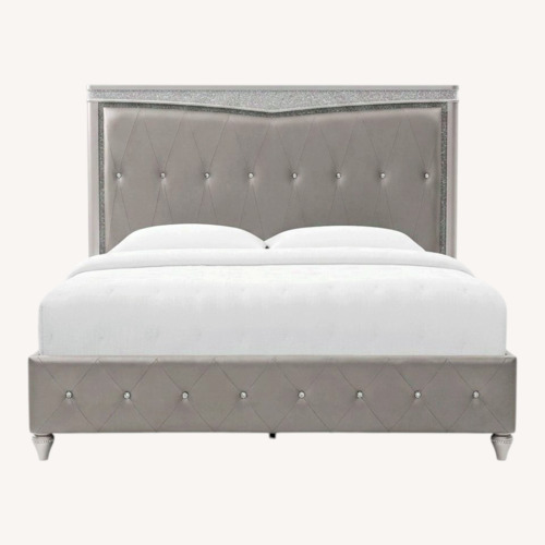 Used Queen Size Bed with Headboard for sale on AptDeco