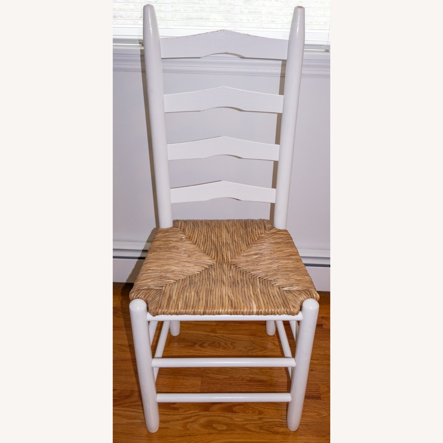 Ethan Allen Cottage White Wood Desk - image-6