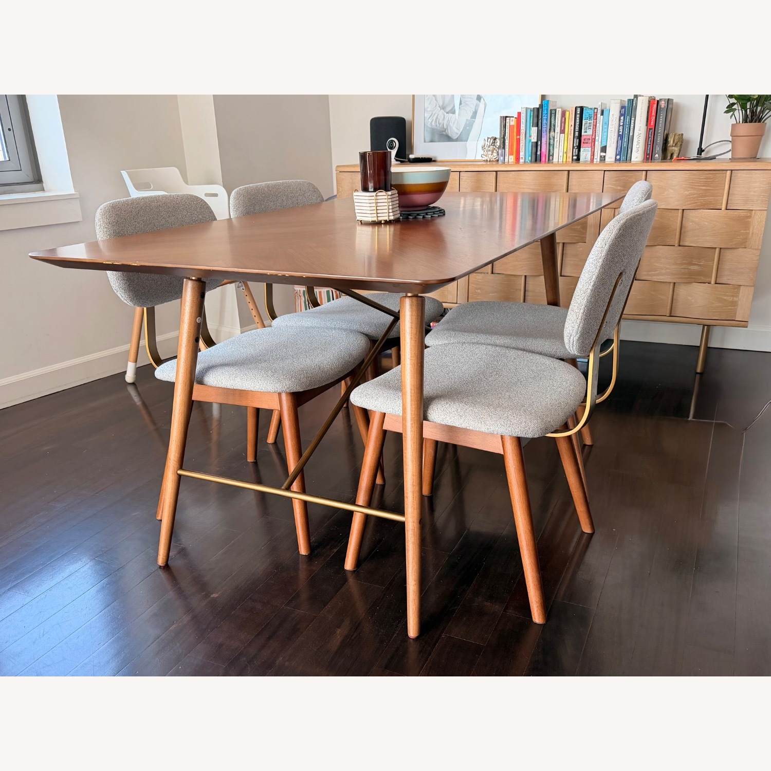 Castlery Dining Set with 4 Chairs - image-1