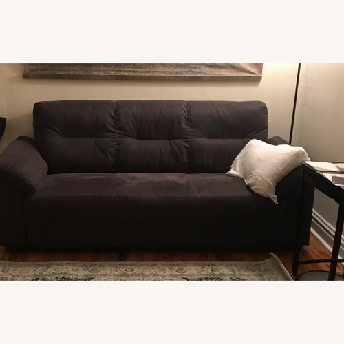 Used IKEA Knislinge Blue Fabric 3+ Seater Sofa for sale on AptDeco