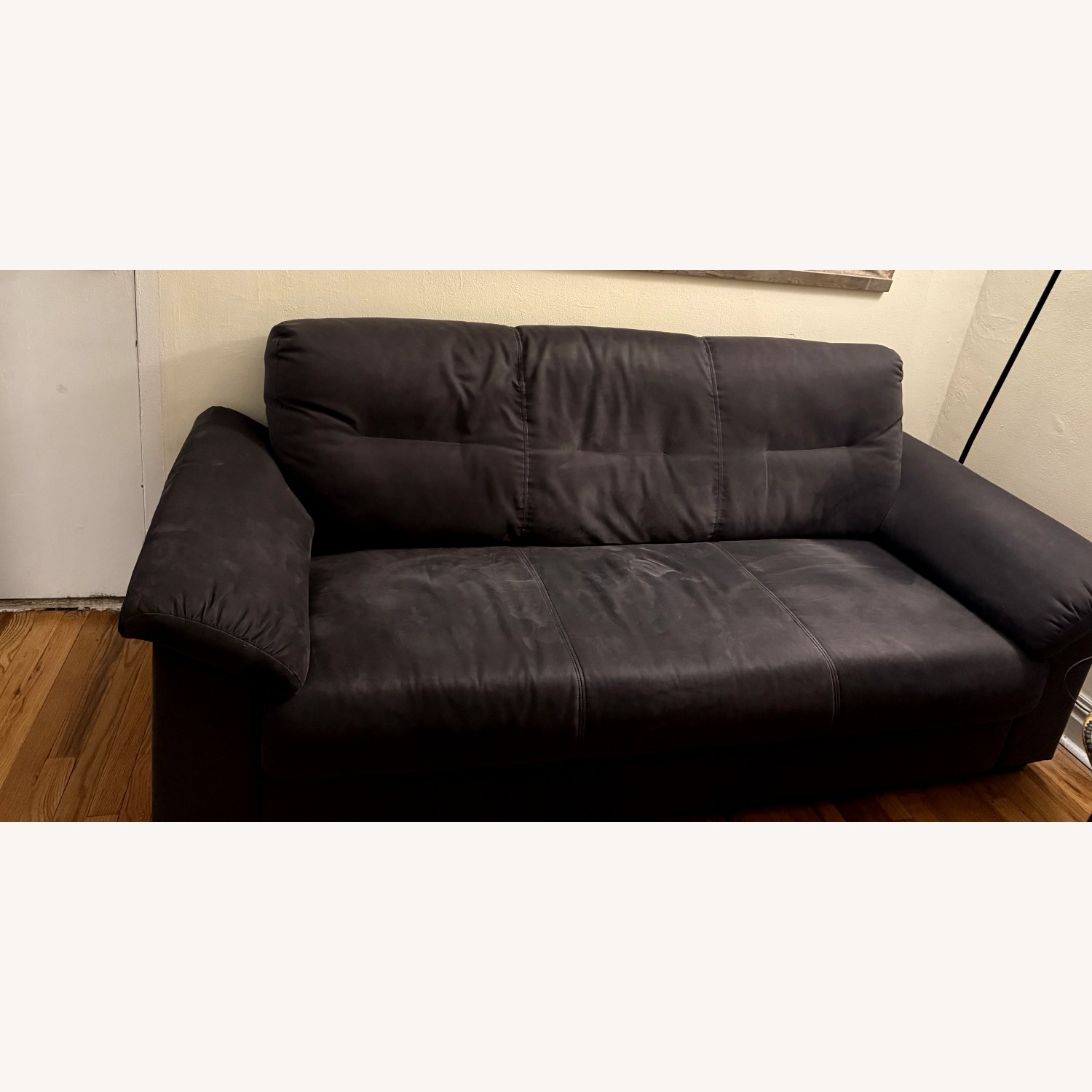 IKEA Knislinge Blue Fabric 3+ Seater Sofa - image-2