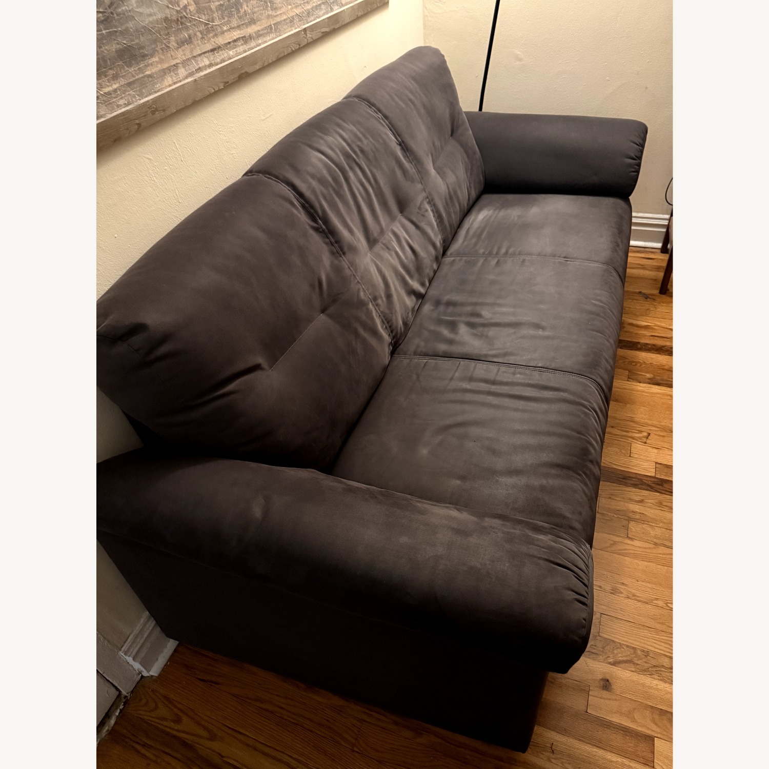 IKEA Knislinge Blue Fabric 3+ Seater Sofa - image-3