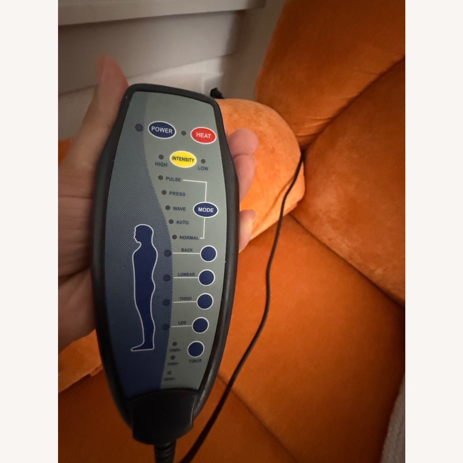 Amazon Orange Recliner - image-4