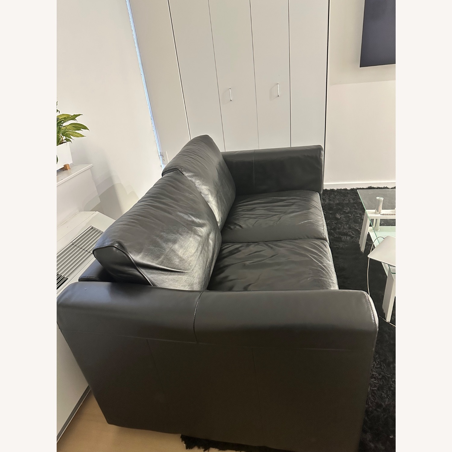 IKEA FINNALA Loveseat, Grann/Bomstad Black - image-3
