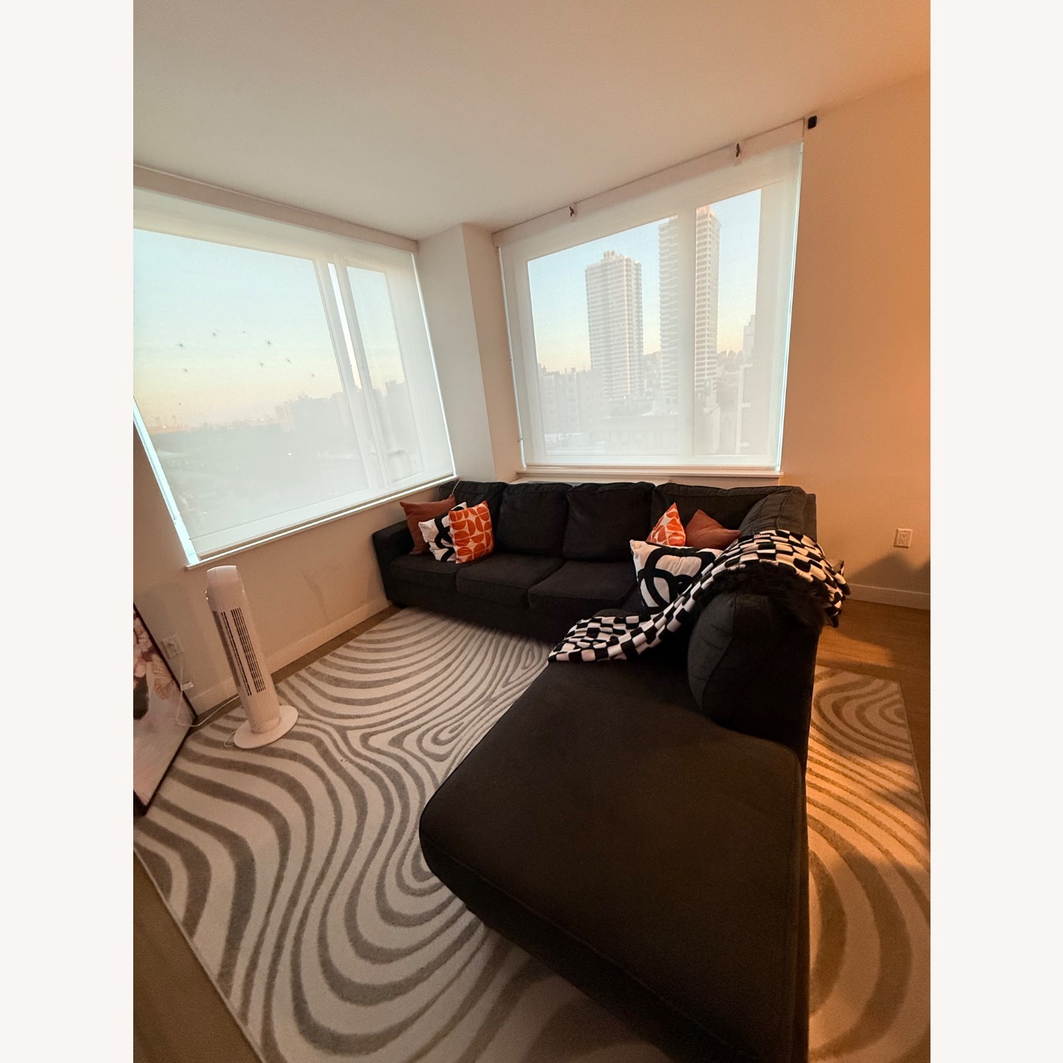 Ashley’s Charcoal Grey Sectional  - image-3