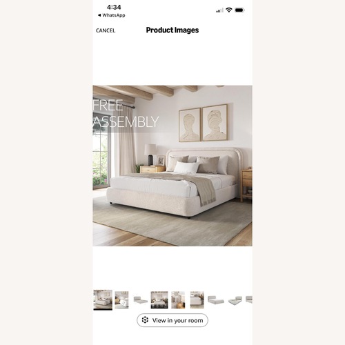 Used Bed Frame and Base for sale on AptDeco