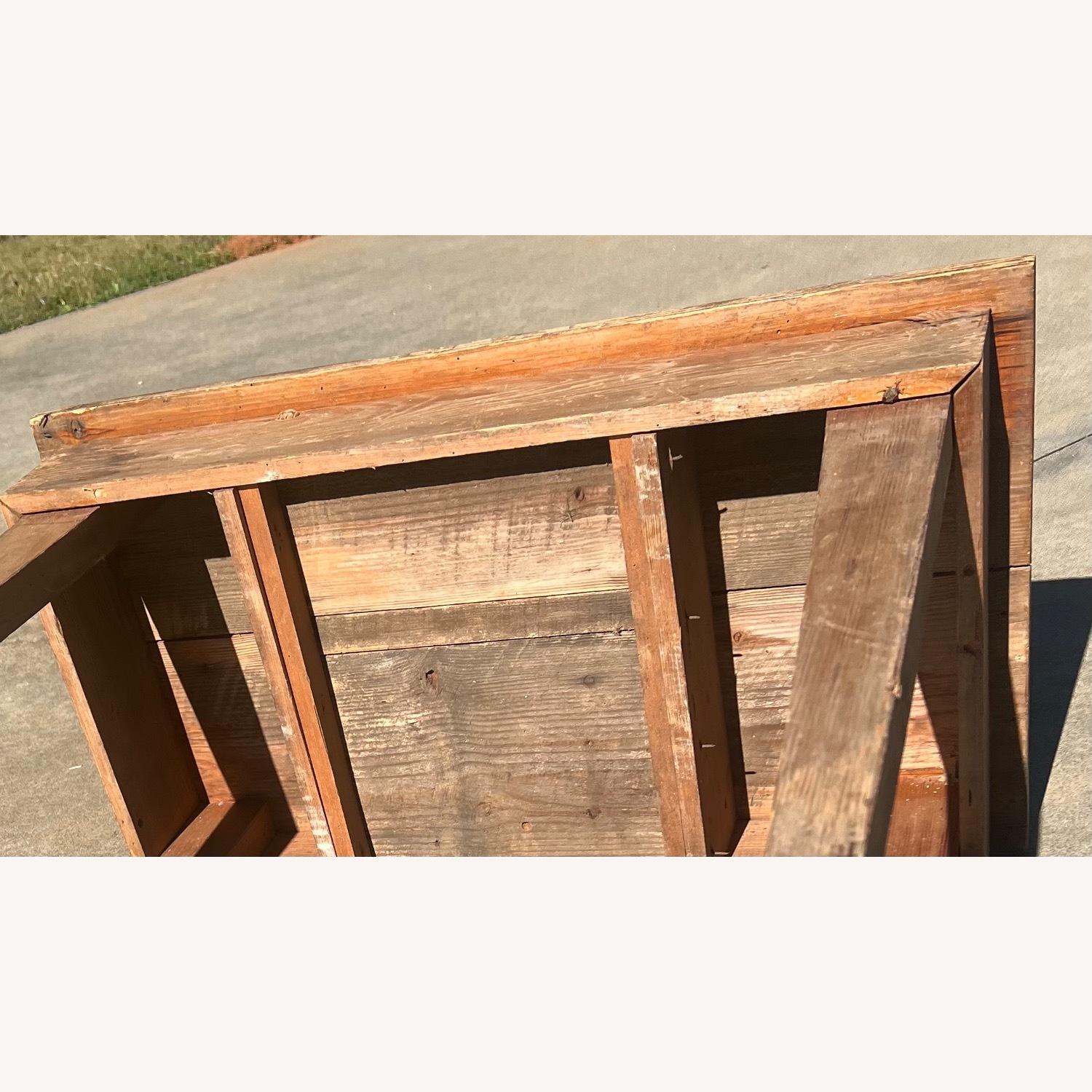 Dough Trough Table Oak/Pine Primitive Naive Rustic - image-11