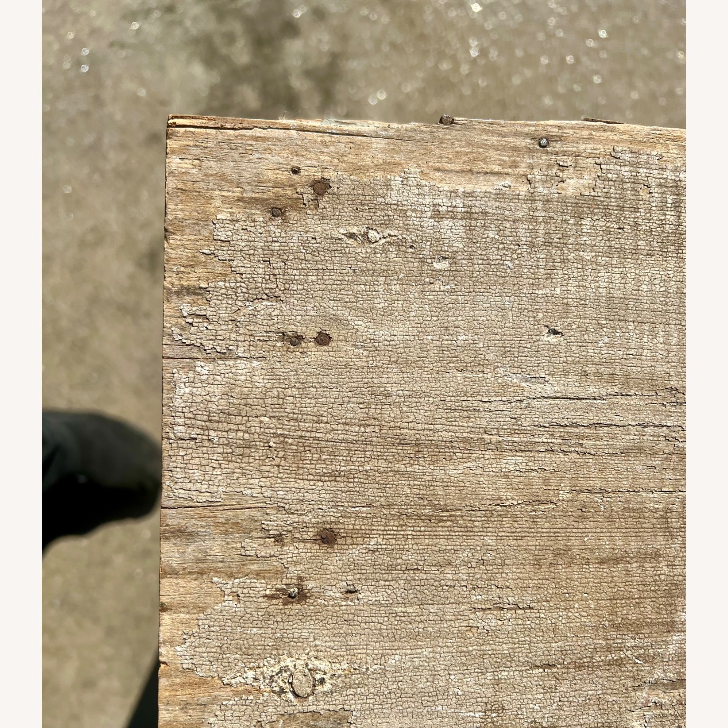 Dough Trough Table Oak/Pine Primitive Naive Rustic - image-7