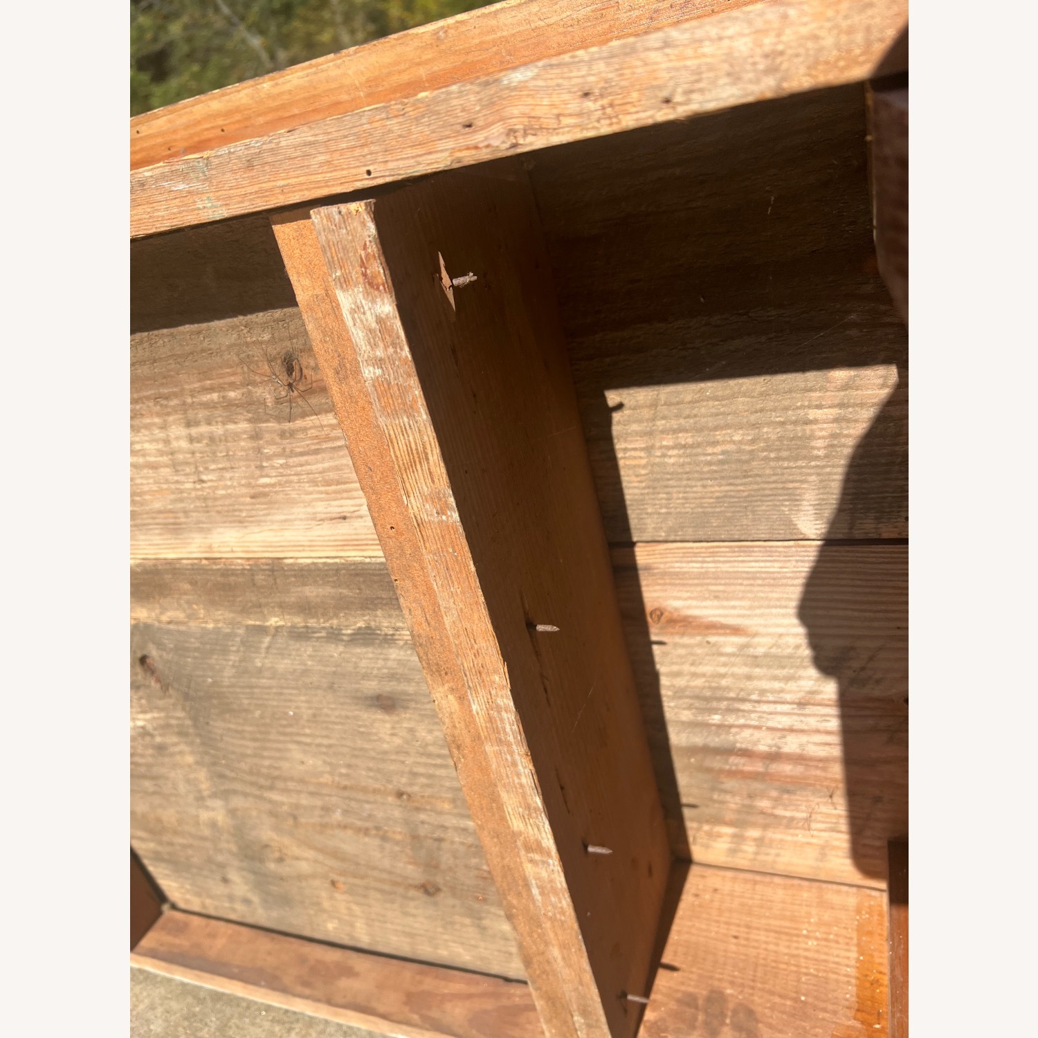Dough Trough Table Oak/Pine Primitive Naive Rustic - image-12