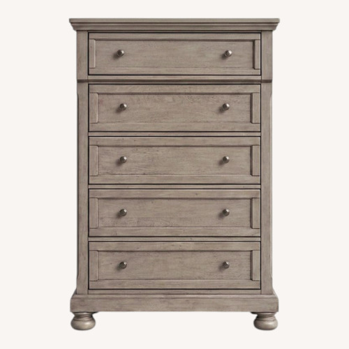 Used Ashley Furniture Asheville Dark Gray Chest for sale on AptDeco