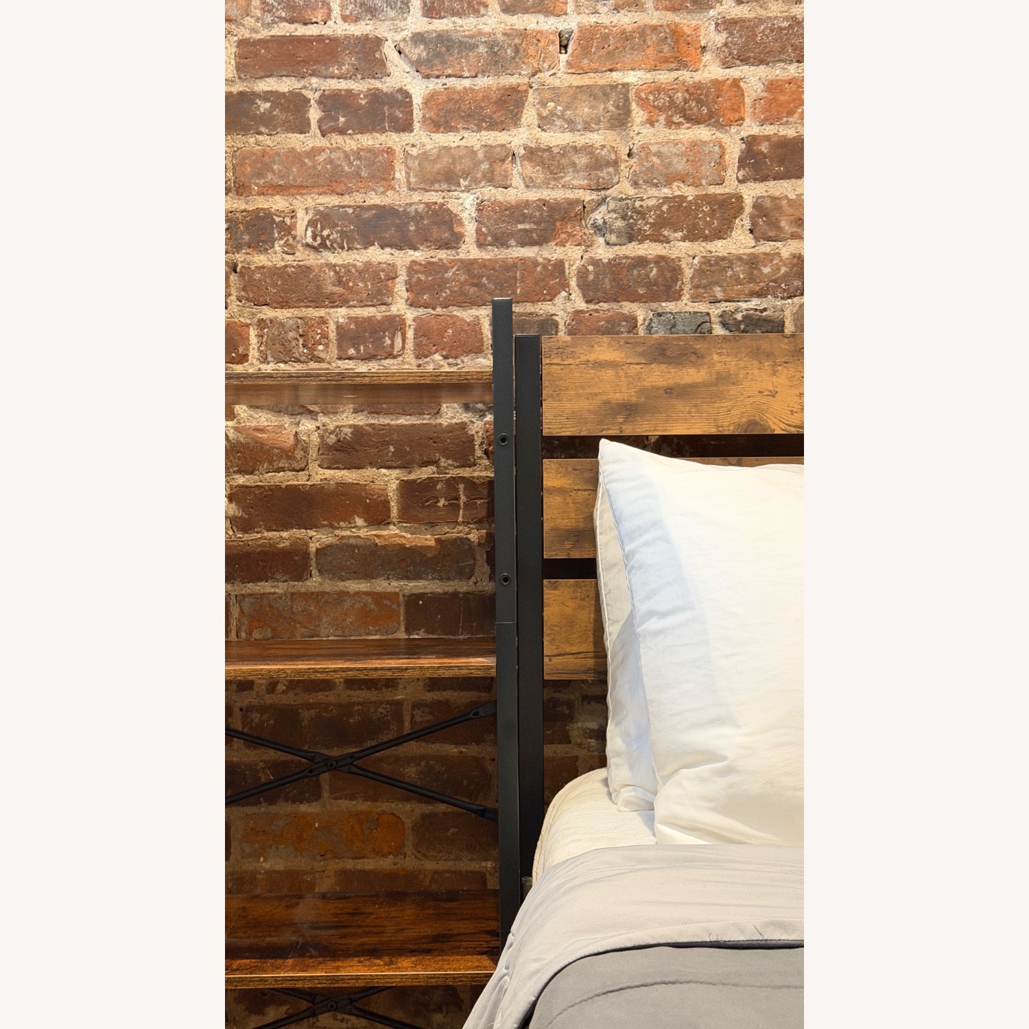 Ashley Furniture Dark Brown Queen Bed - image-2