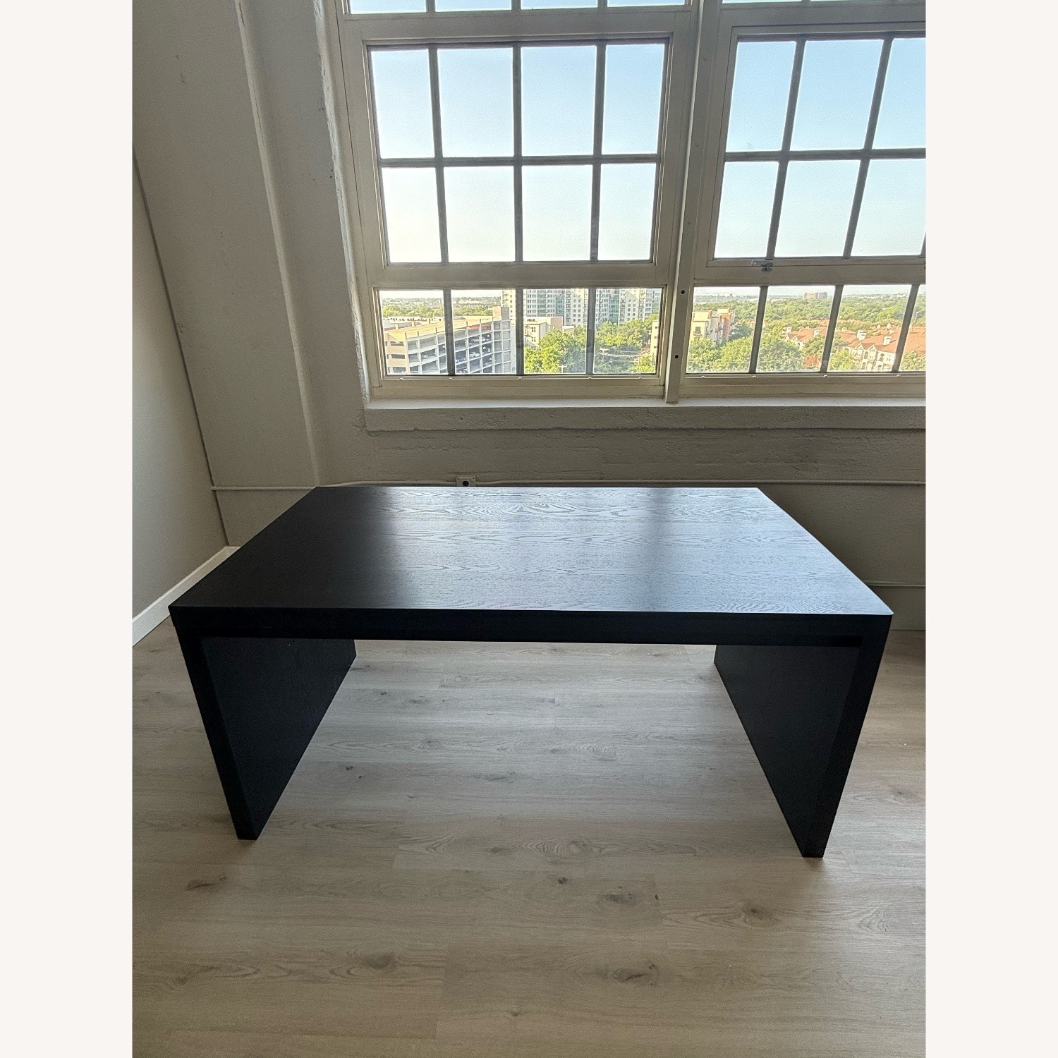 Joss & Main Gabler 64'' Ash Wood Waterfall Dining Table - image-4
