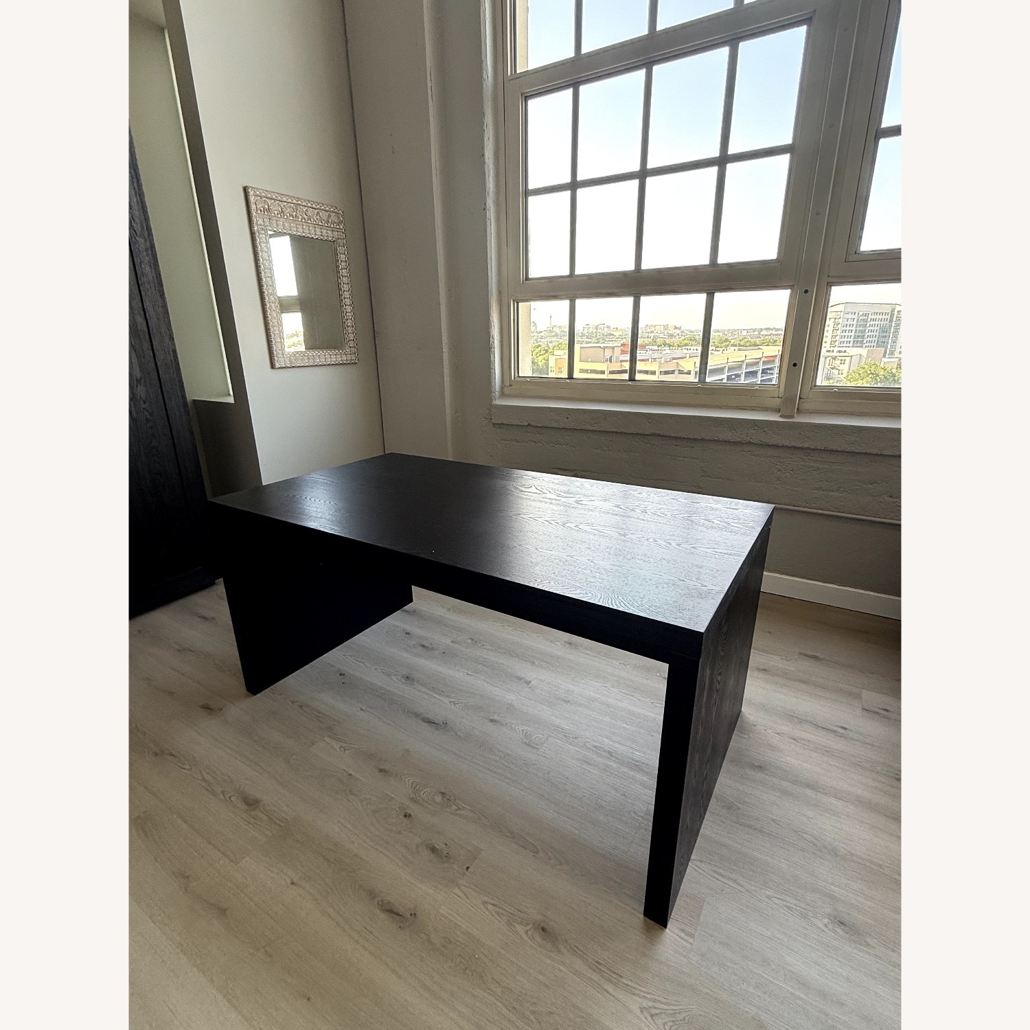 Joss & Main Gabler 64'' Ash Wood Waterfall Dining Table - image-2