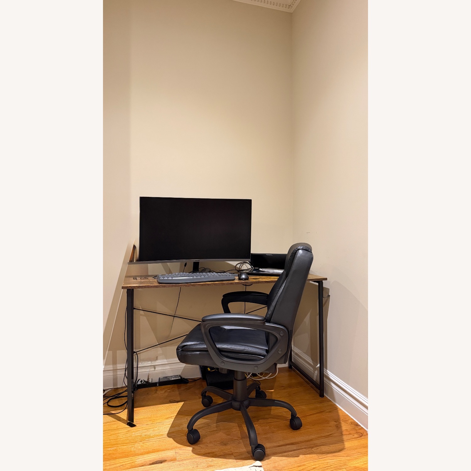 Ashley Furniture Dark Brown Desk - image-2