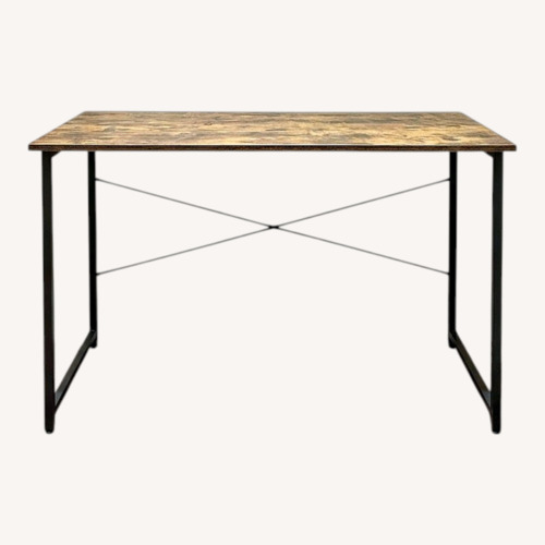 Used Ashley Furniture Dark Brown Desk for sale on AptDeco
