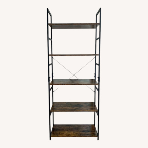 Used Ashley Furniture Dark Brown Wall Shelf for sale on AptDeco
