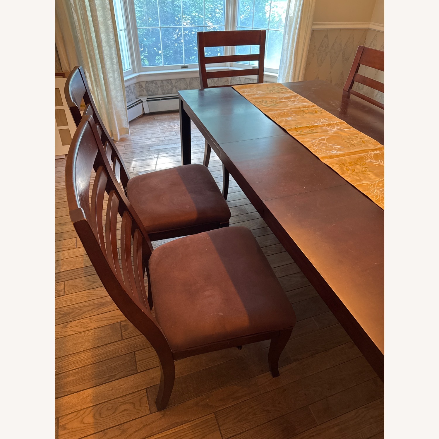 Klaussner Furniture Dark Brown Dining Set - image-3