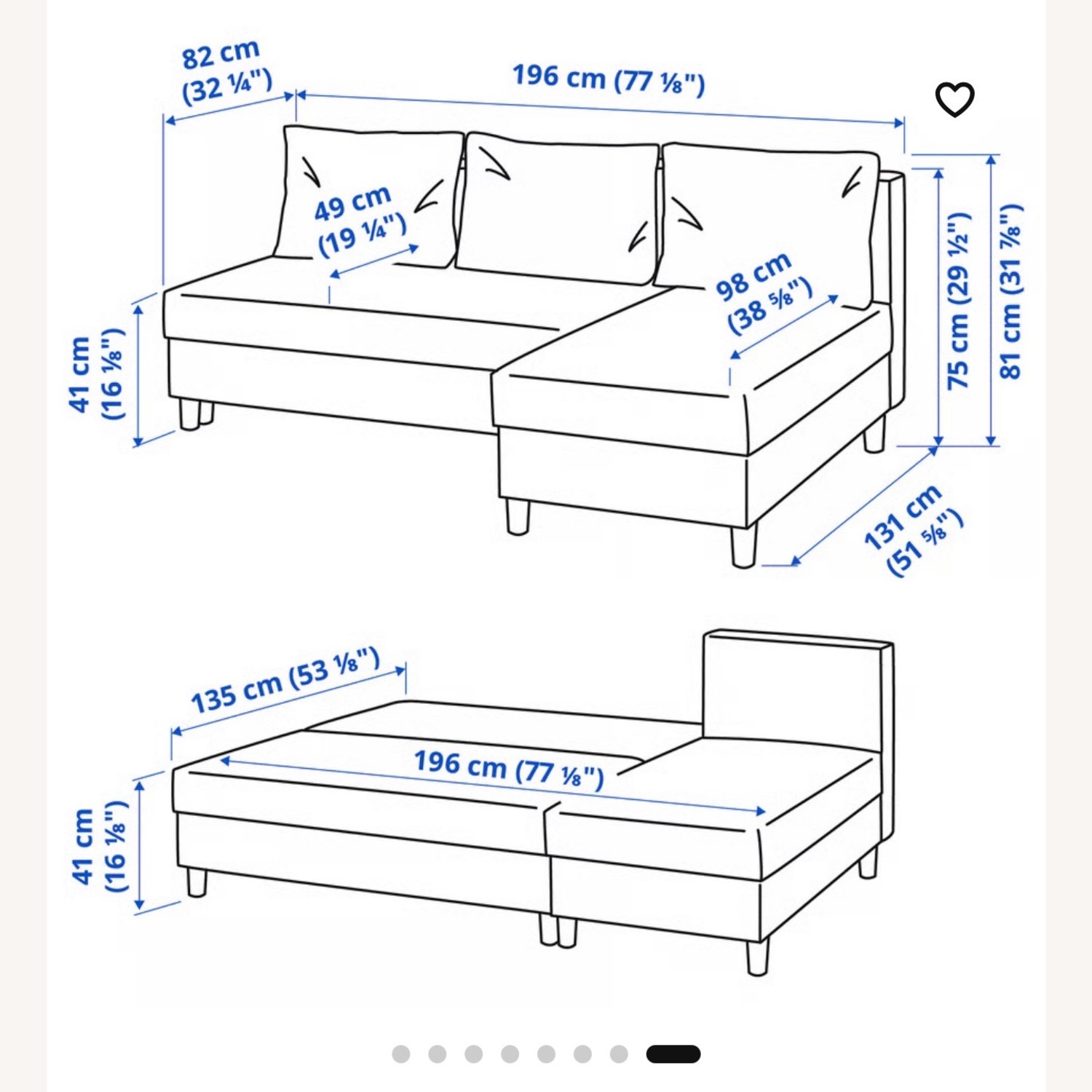 IKEA ÄLVDALEN Sleeper Sofa with Storage - image-6
