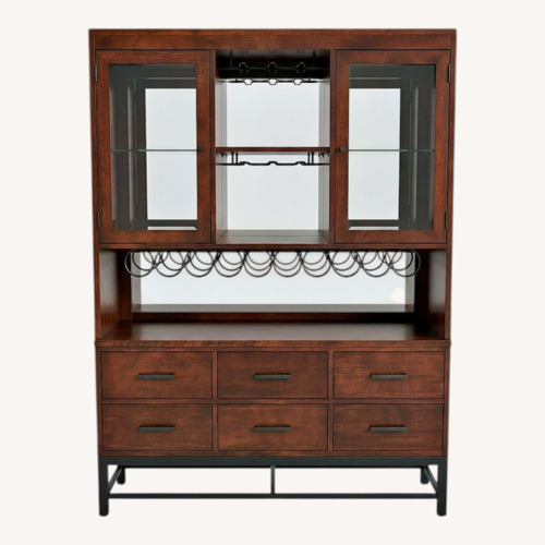 Used Klaussner Furniture Wood Sideboard for sale on AptDeco