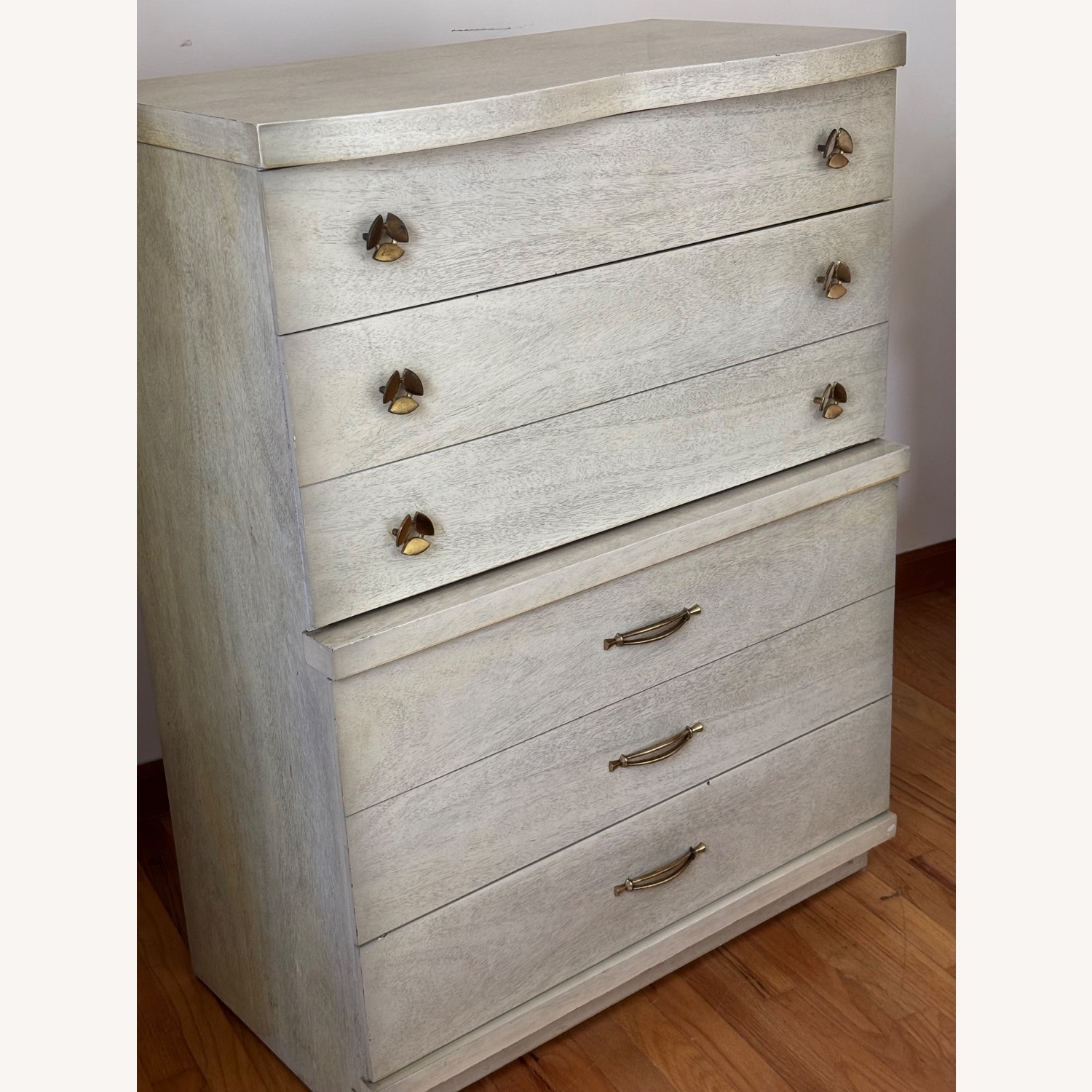 Bassett White Dresser - image-1
