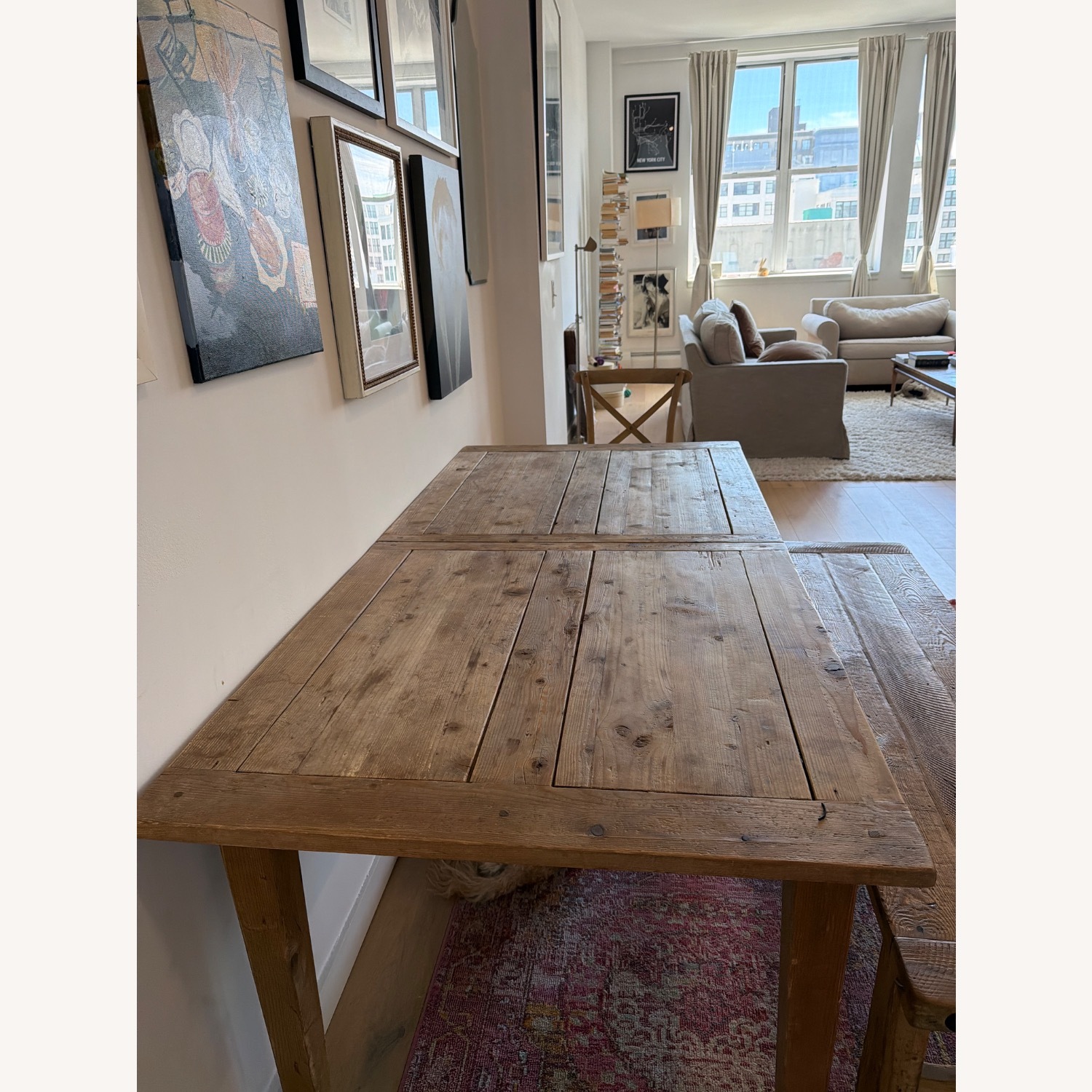 Pottery Barn Light Brown Wood Dining Sets - image-5
