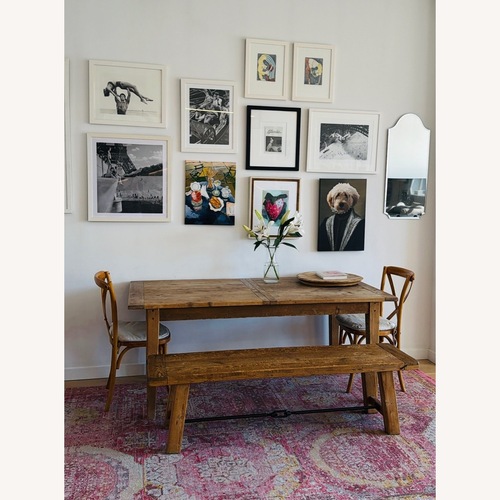 Used Pottery Barn Light Brown Wood Dining Sets for sale on AptDeco