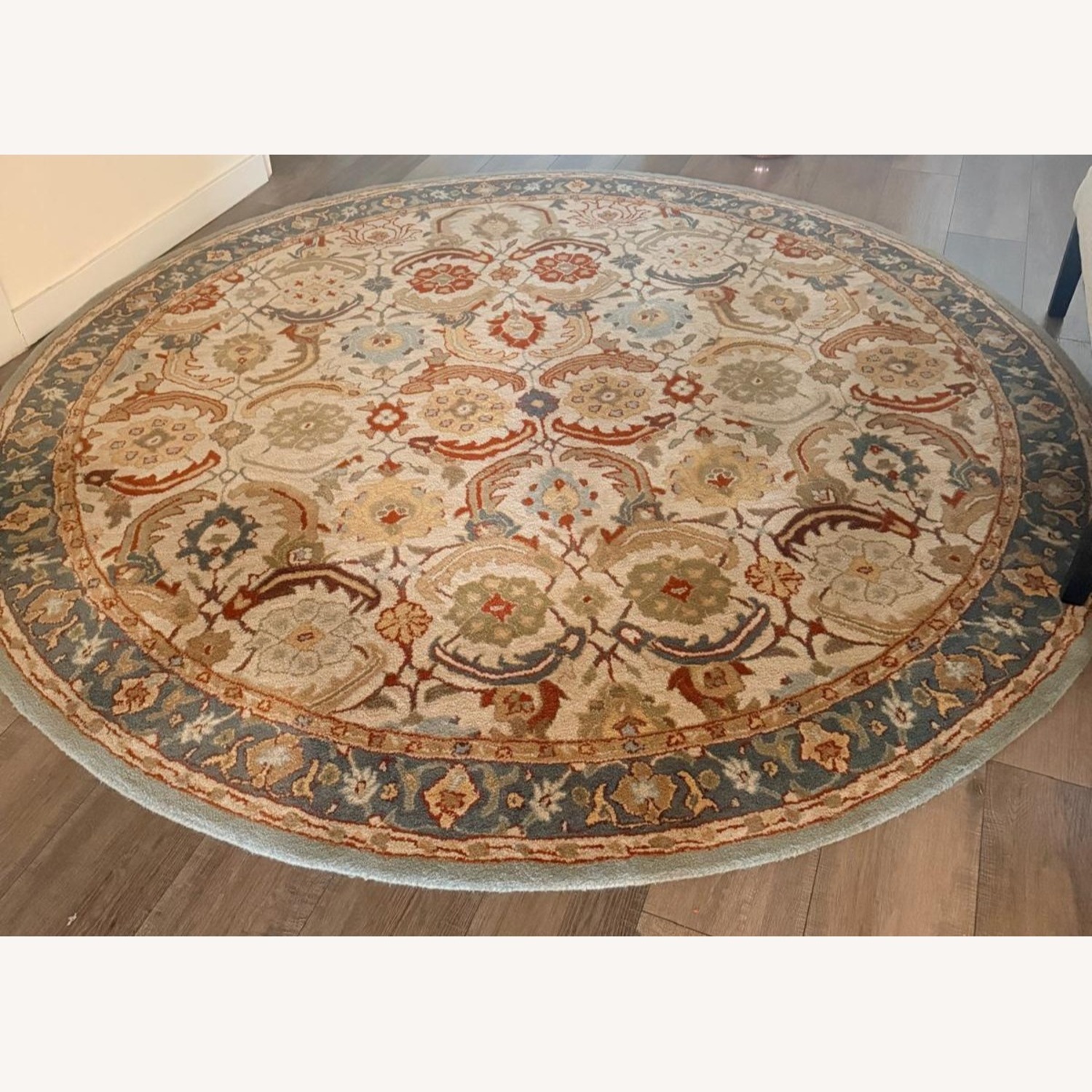 Pottery Barn Eva Round Persian  Style Rug - image-1