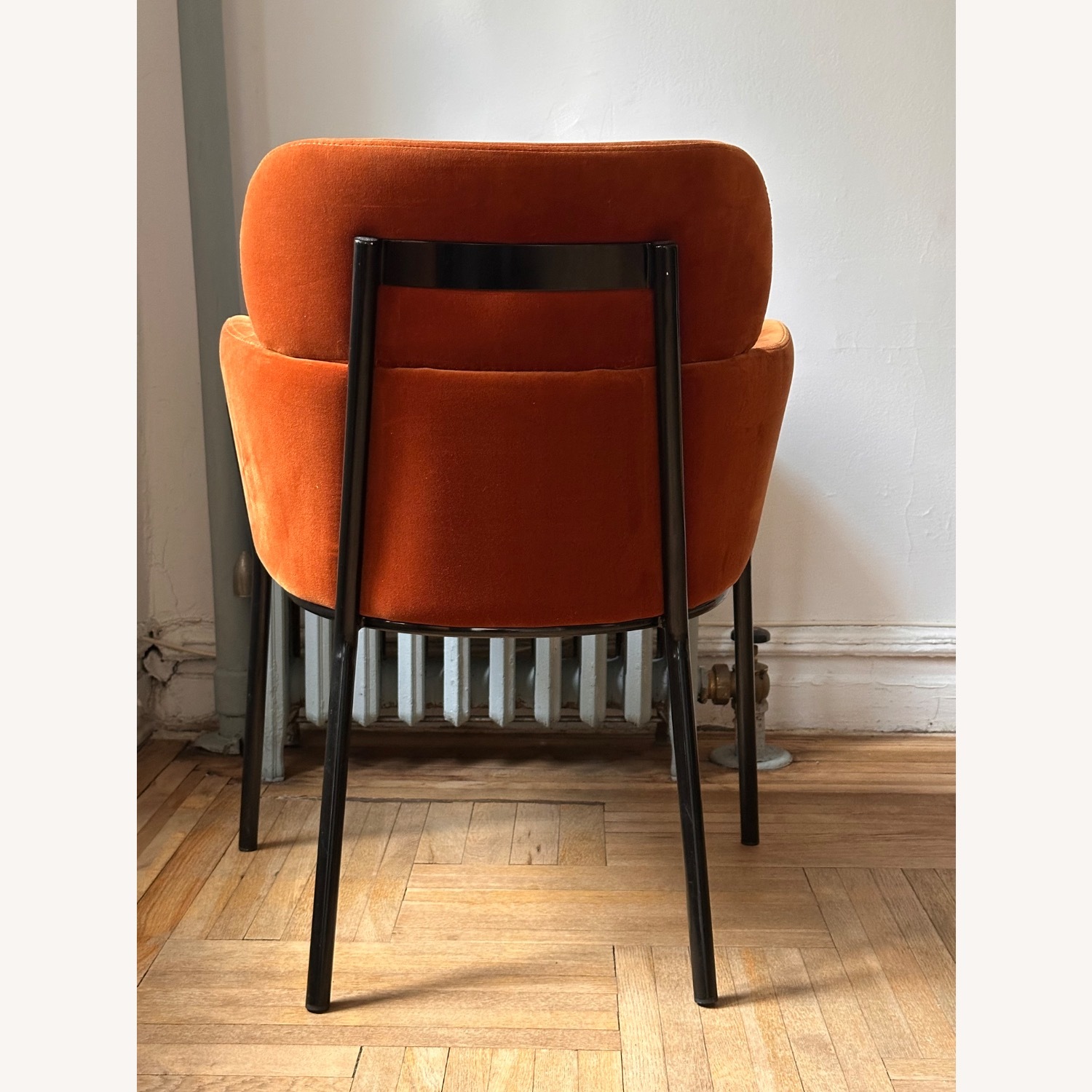 CB2 Azalea Brown Velvet Dining Chair - image-3