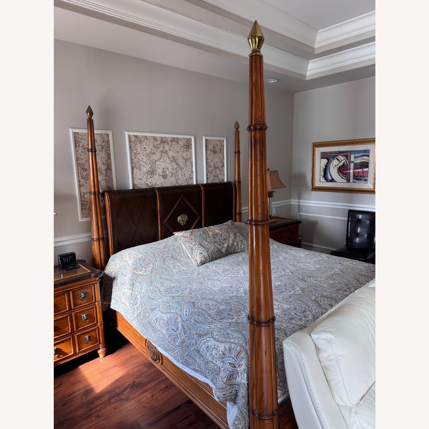 Vintage/Antique Ferguson Copeland King Size Bed  - image-3