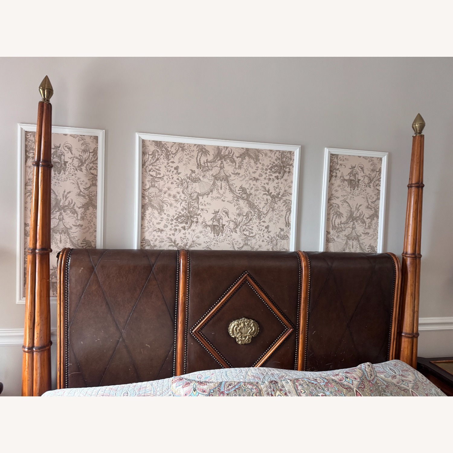 Vintage/Antique Ferguson Copeland King Size Bed  - image-2