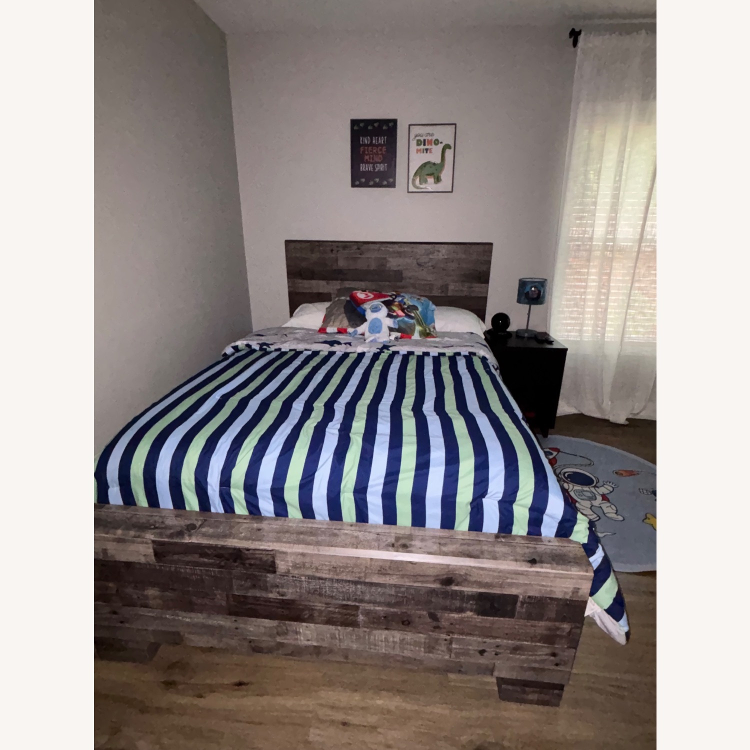 Ashley Furniture Trinell Dark Gray Wood Full Bed - image-3