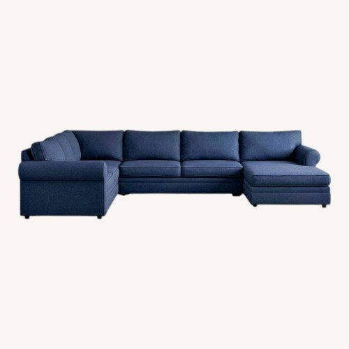 Used Blue 3+ Piece Sectional for sale on AptDeco
