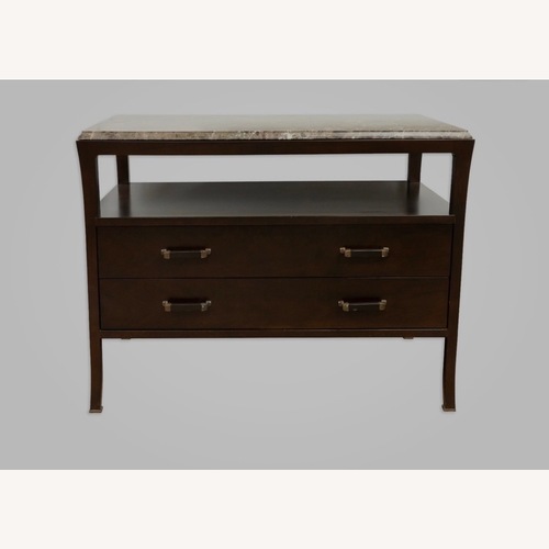 Used Pair of Baker Walnut Nightstands  for sale on AptDeco