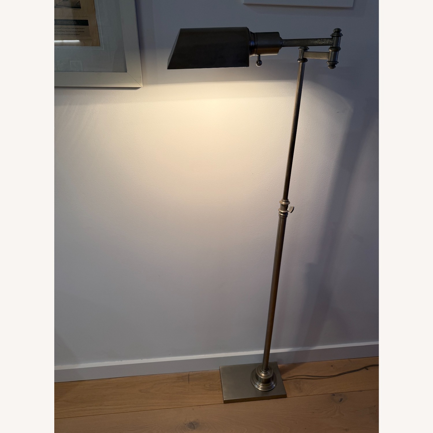 Restoration Hardware 1900s Pharmacy Iron Floor Lamp - image-4