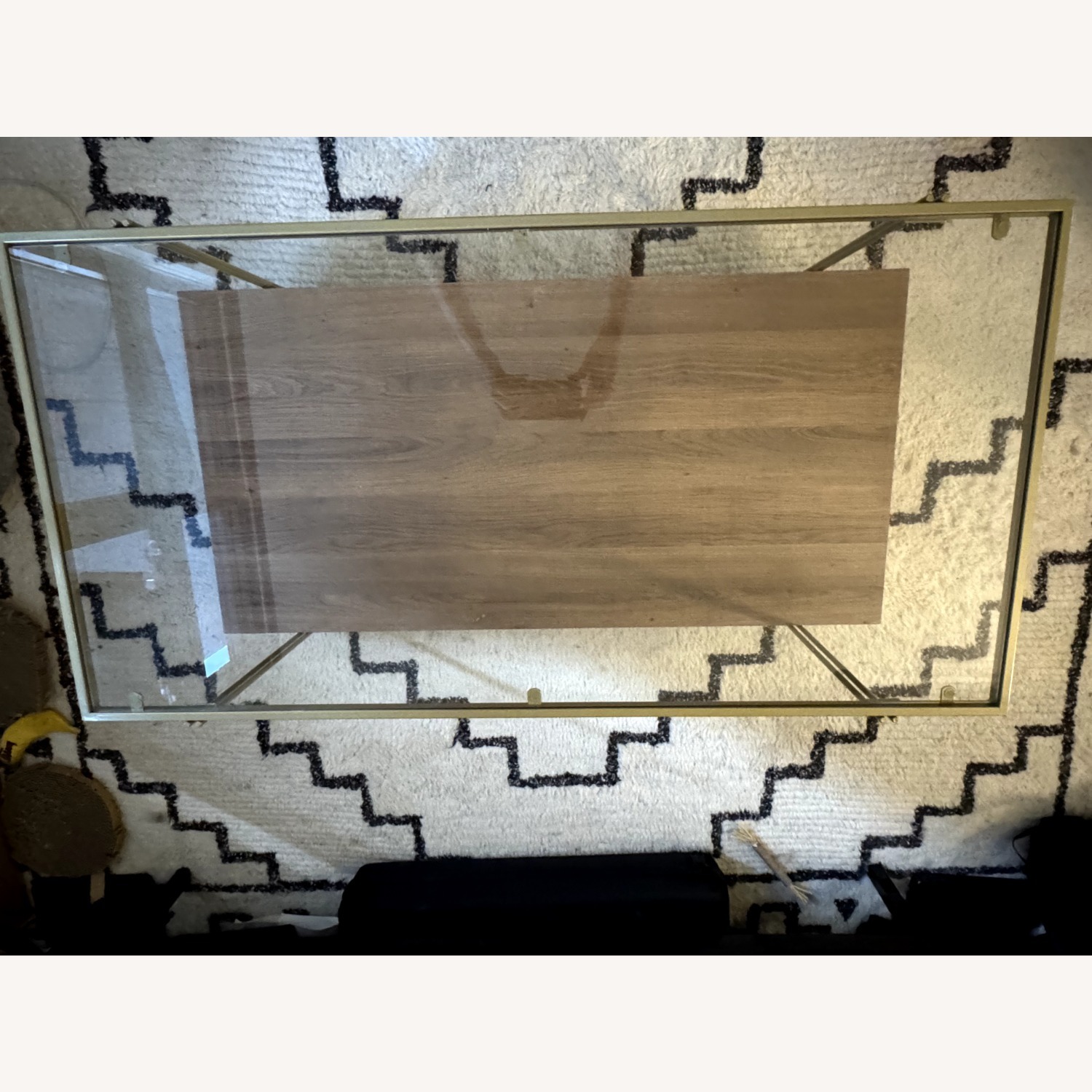 Wayfair Glass Coffee Table - image-3
