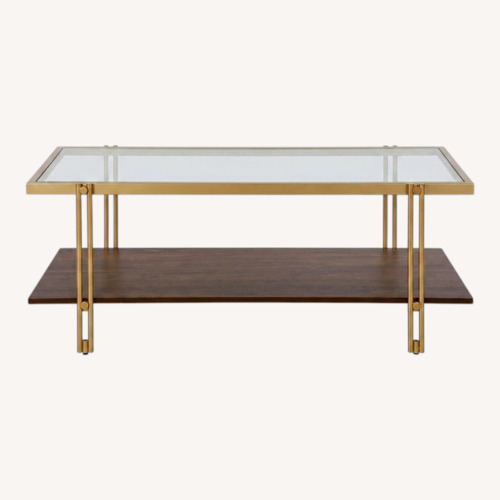 Used Wayfair Glass Coffee Table for sale on AptDeco