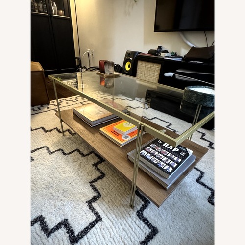 Used Wayfair Glass Coffee Table for sale on AptDeco