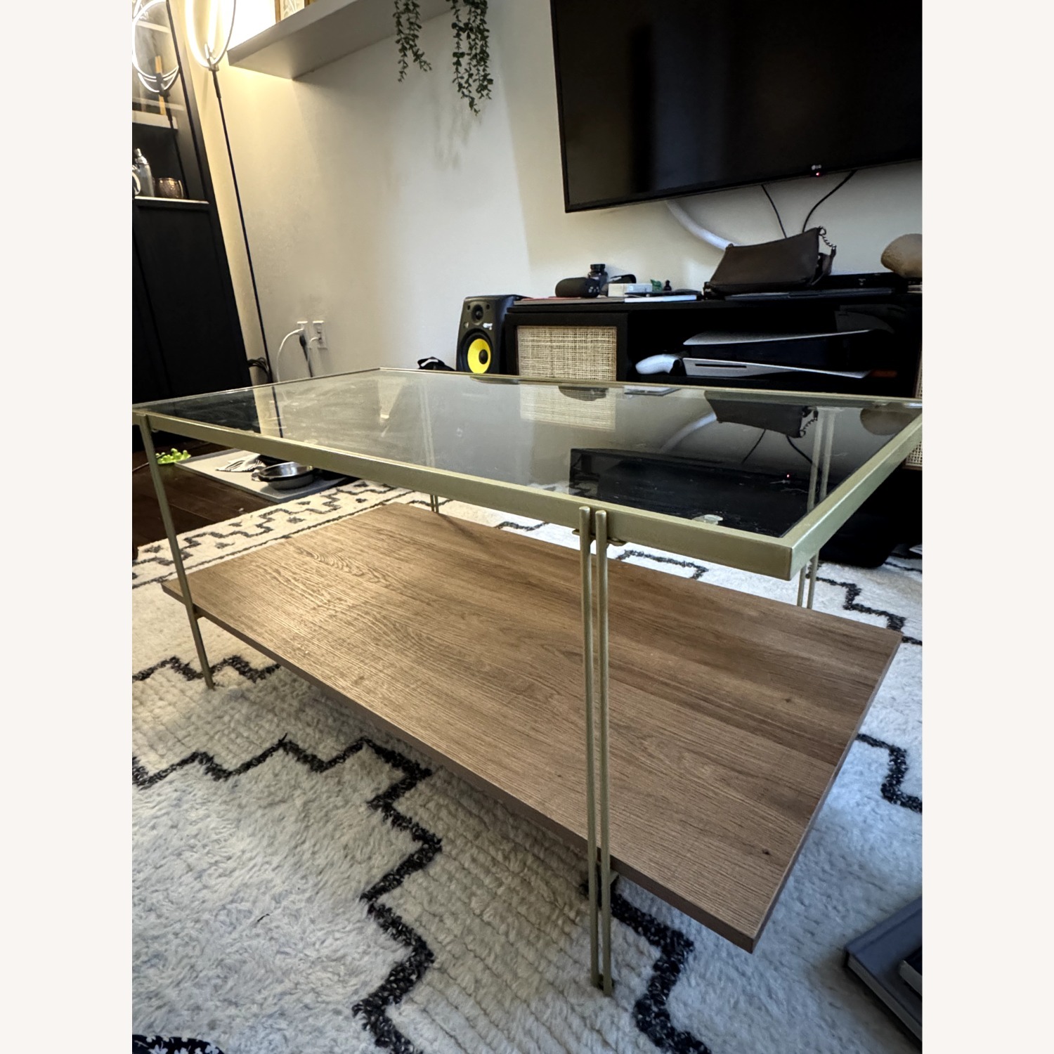 Wayfair Glass Coffee Table - image-2