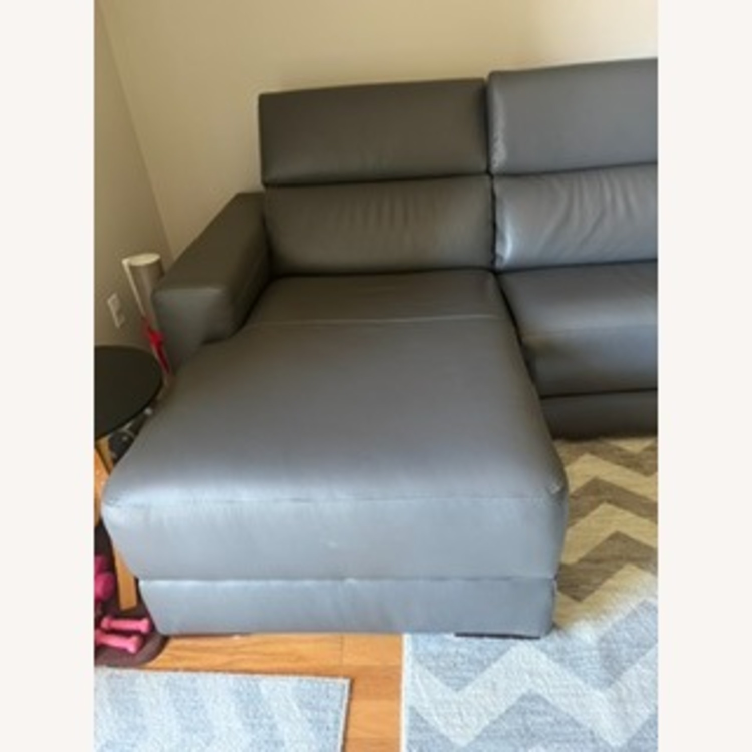 Vintage/Antique Dark Gray 3+ Piece Sectional - image-4