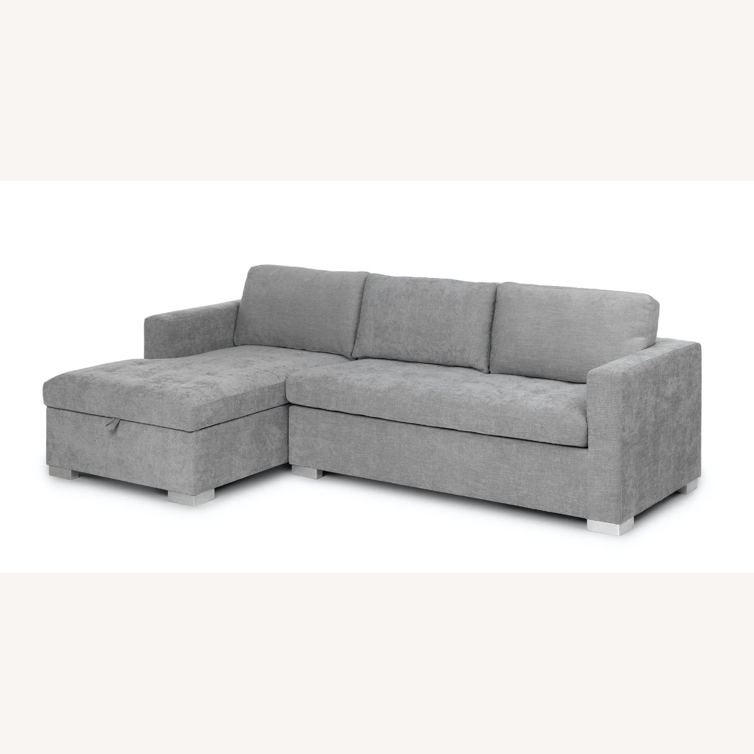 Article Soma Dawn Gray Left Sofa Bed - image-4