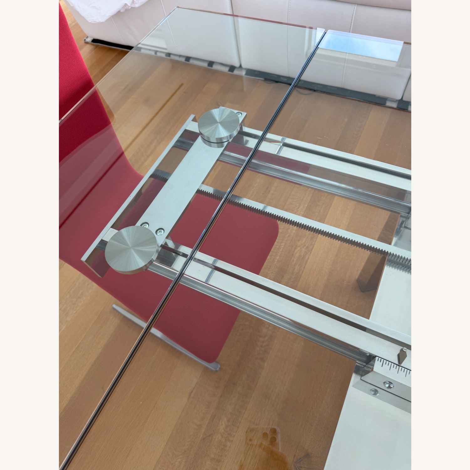 Roche Bobois Astrolab Silver Metal Dining Table - image-5