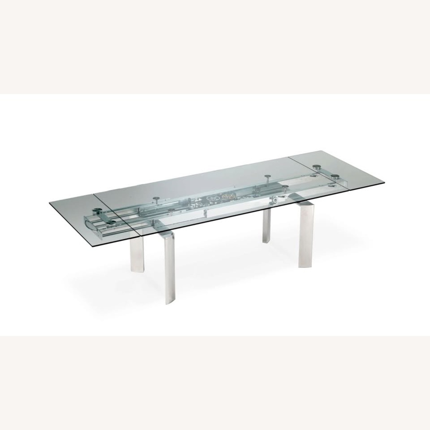 Roche Bobois Astrolab Silver Metal Dining Table - image-4