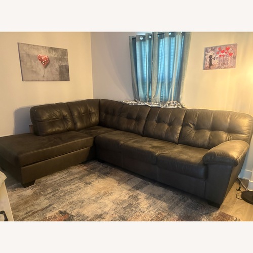 Used Ashley Furnitrue Barlin Mills Sectional for sale on AptDeco