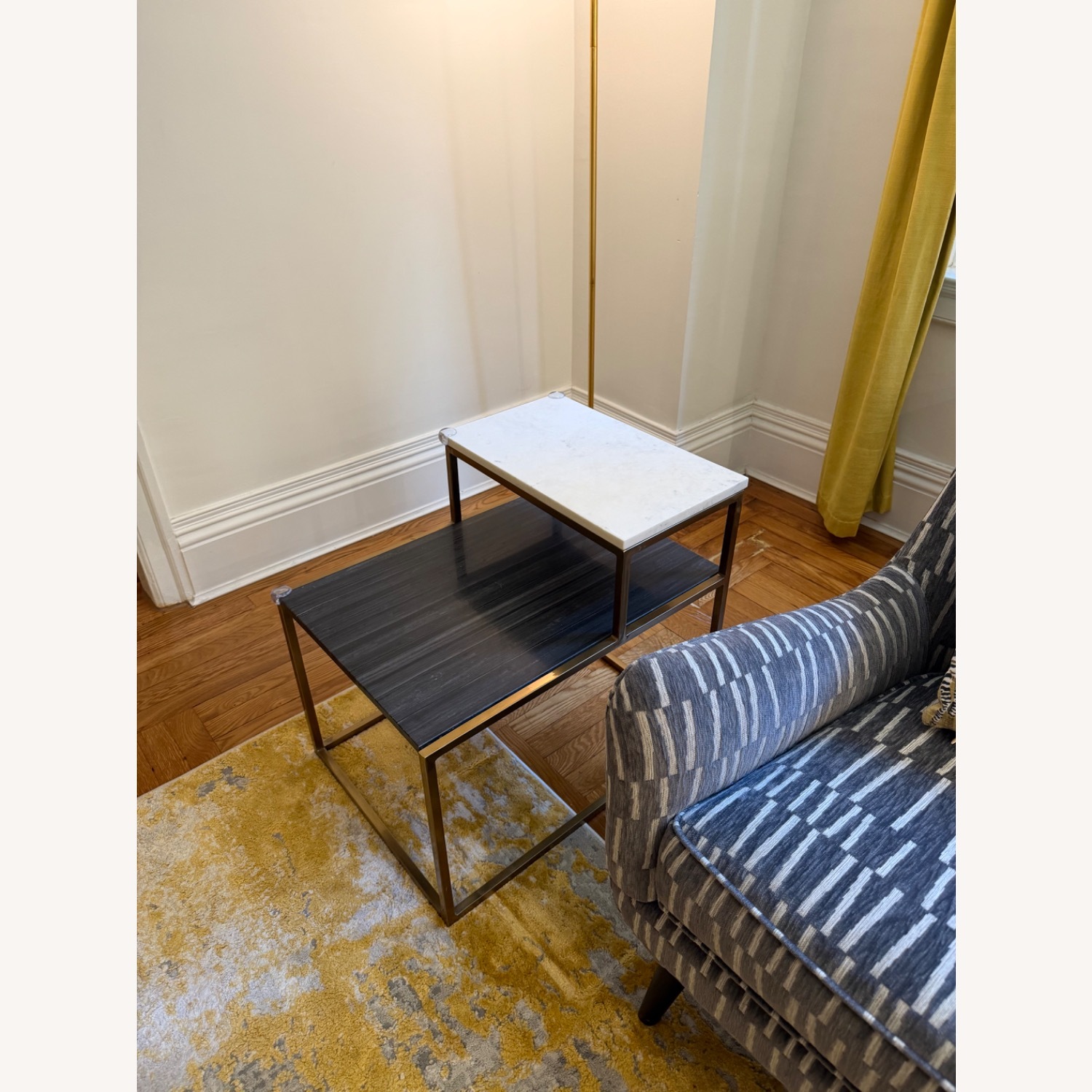 CB2 2 Tone Side Table - image-3
