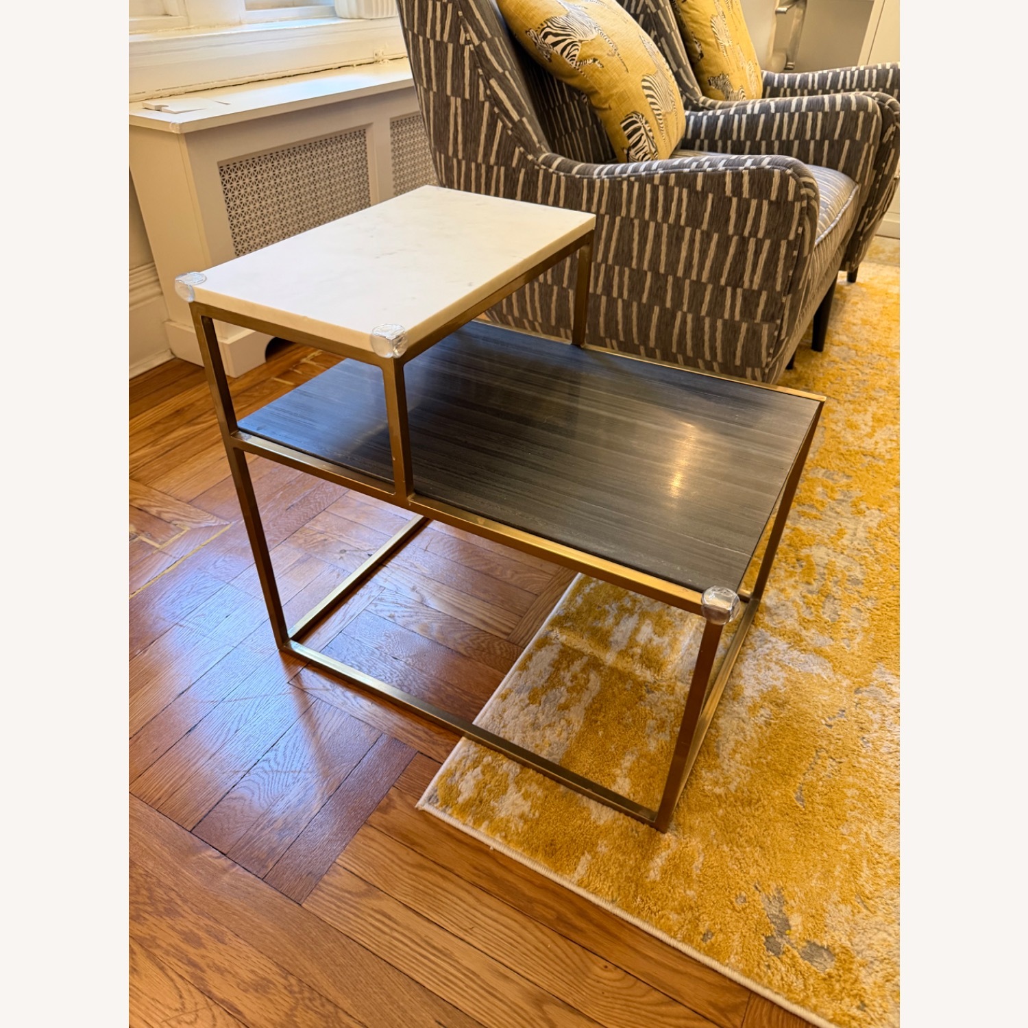 CB2 2 Tone Side Table - image-2