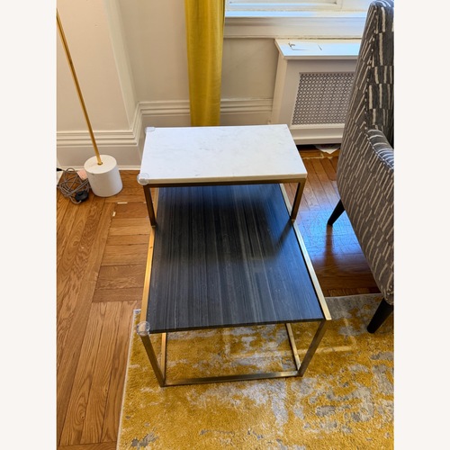 Used CB2 2 Tone Side Table for sale on AptDeco