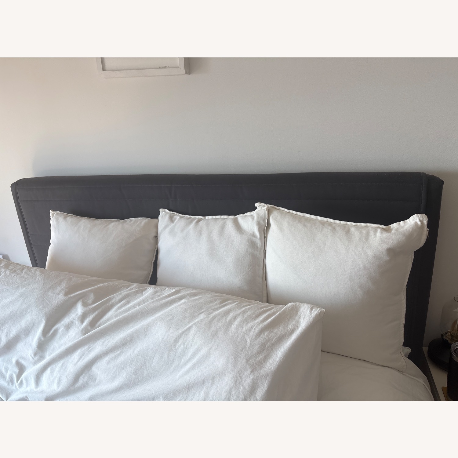 IKEA Light Brown Wood Queen Bed - image-4