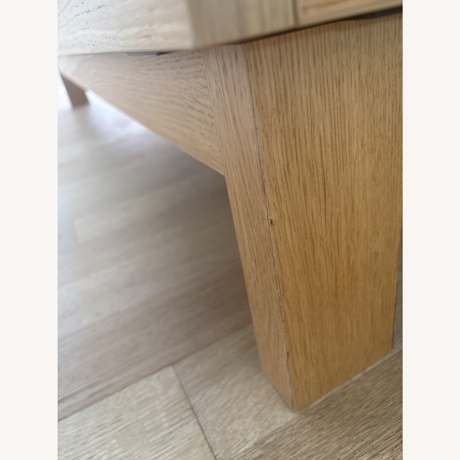 IKEA Light Brown Wood Queen Bed - image-3