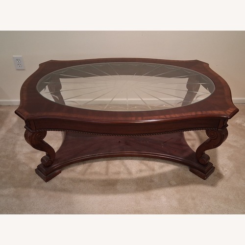 Used Universal Furniture Wood Coffee and Side Tables for sale on AptDeco