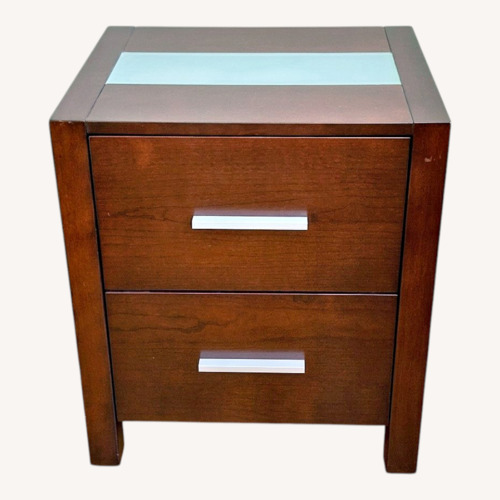 Used Abbyson Living Furniture Dark Brown Nightstands for sale on AptDeco
